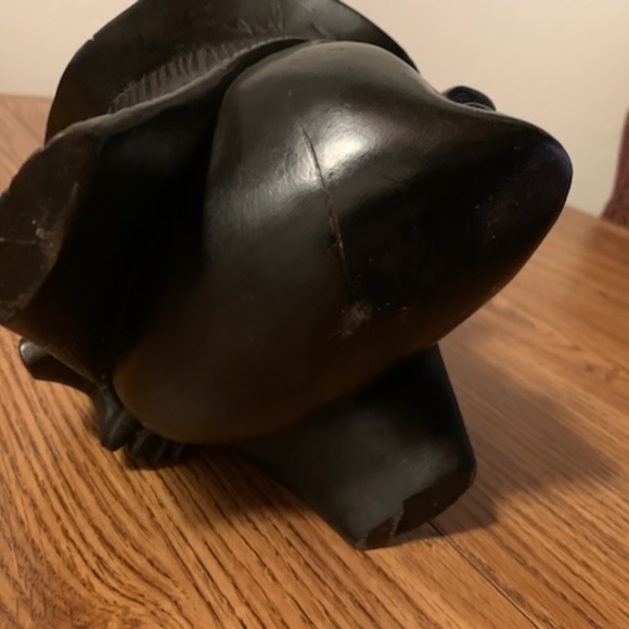 Vintage,wooden ,large ladle totem pole - Picture 4 of 4